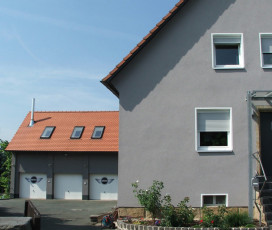 Fassadenanstrich mit Solaren